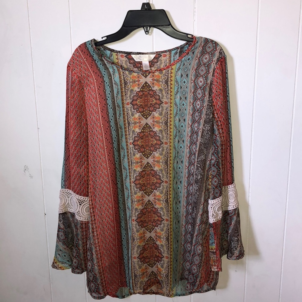 Krazy Kat Bell Sleeve Top